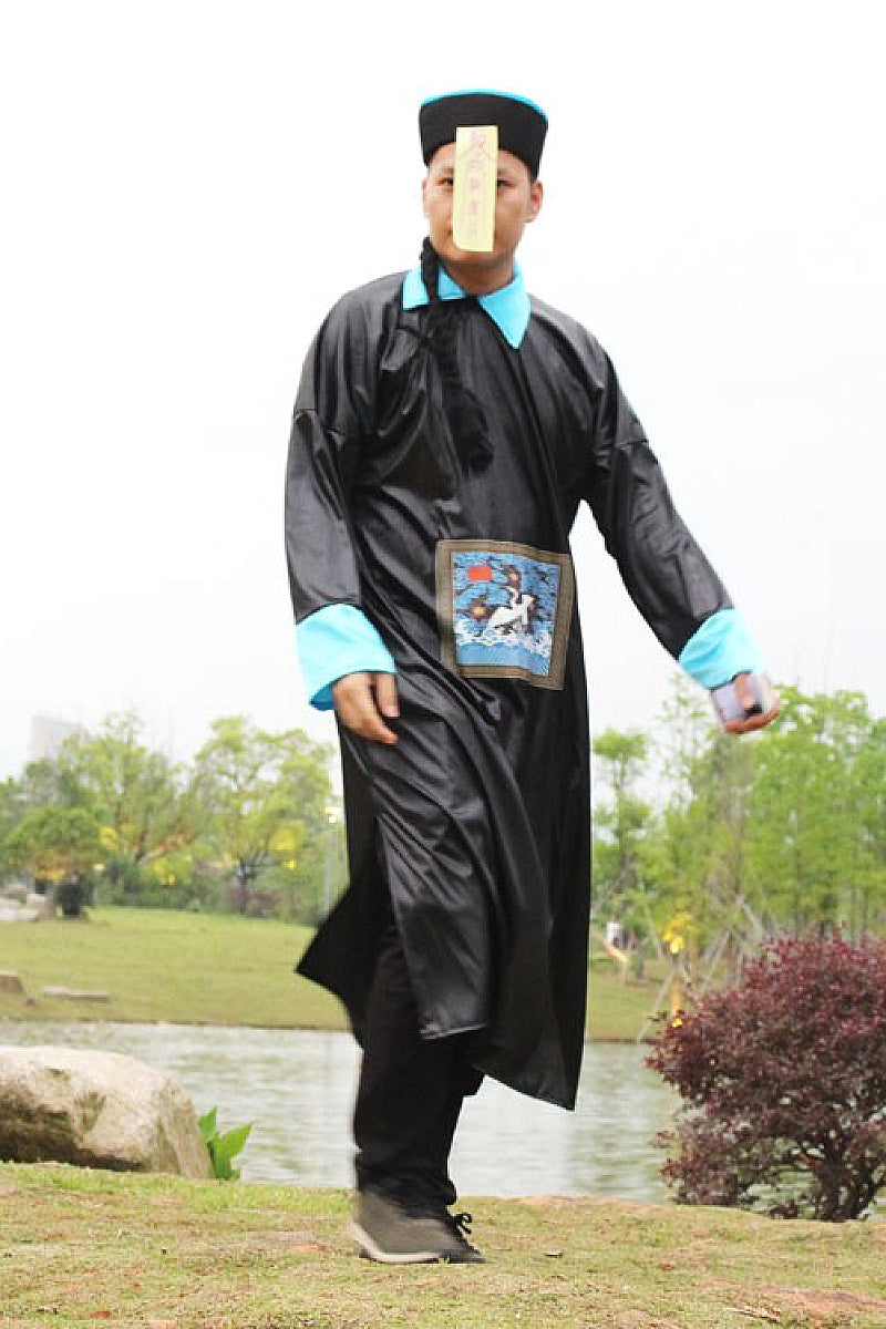 Halloween Chinese Zombie Costume for Adults