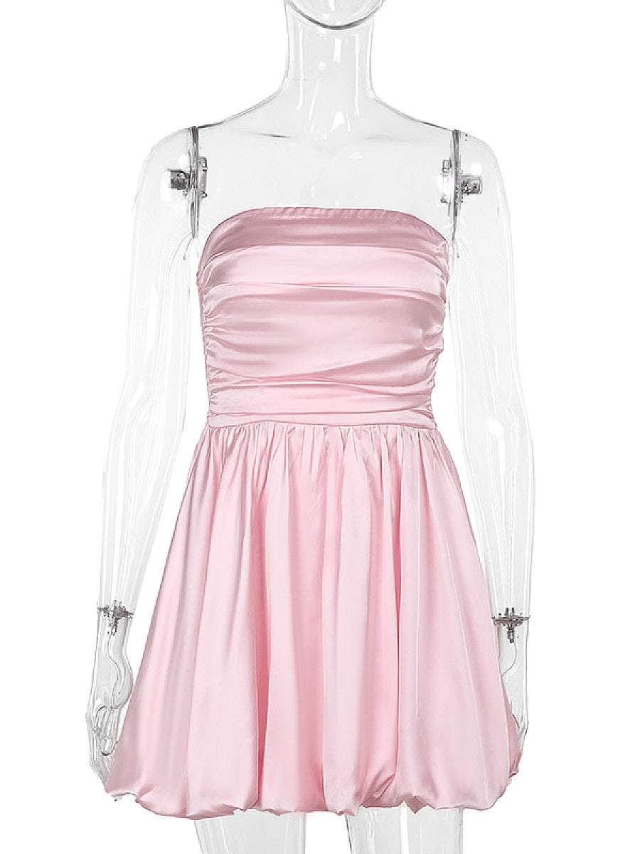 Summer Fashion Sexy One-Shoulder Mini Dress
