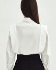 Chic French Style Long Sleeve Shirt for Women