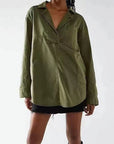 Fashionable Casual Slim Fit Denim Shirt