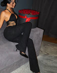 Trendy Women's Hollow Out Jumpsuit