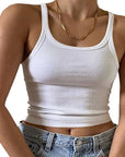Summer Women's Crop Tank Top - Stylish and Trendy