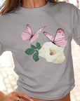 Summer Y2K Short T-Shirt with High Waist Pants