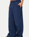 Trendy Letter Print Wide Leg Pants for Women