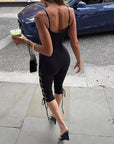 Sexy Solid Color Jumpsuit for Women