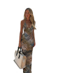 Summer Casual Animal Print Dress
