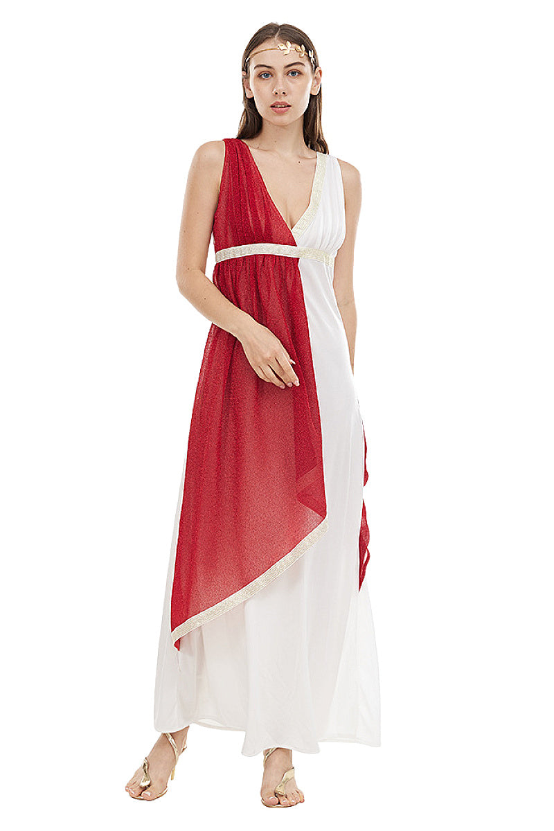 Adult Roman Goddess Costume for Parties