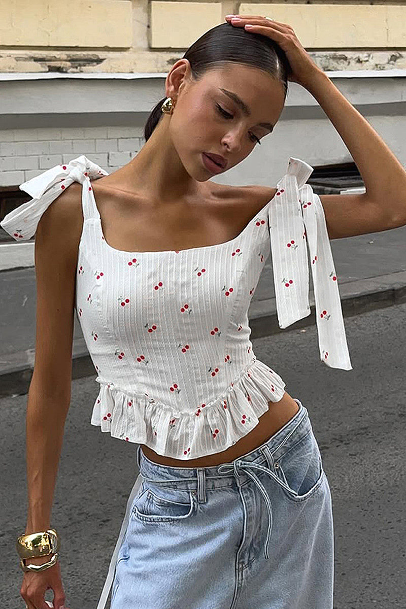 Fashionable Floral Camisole Top for Women