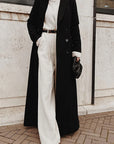 2026 Autumn Winter Women's Long Solid Color Coat