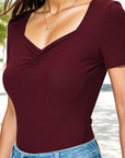 Summer Fashion Slim Fit V-Neck Jumpsuit