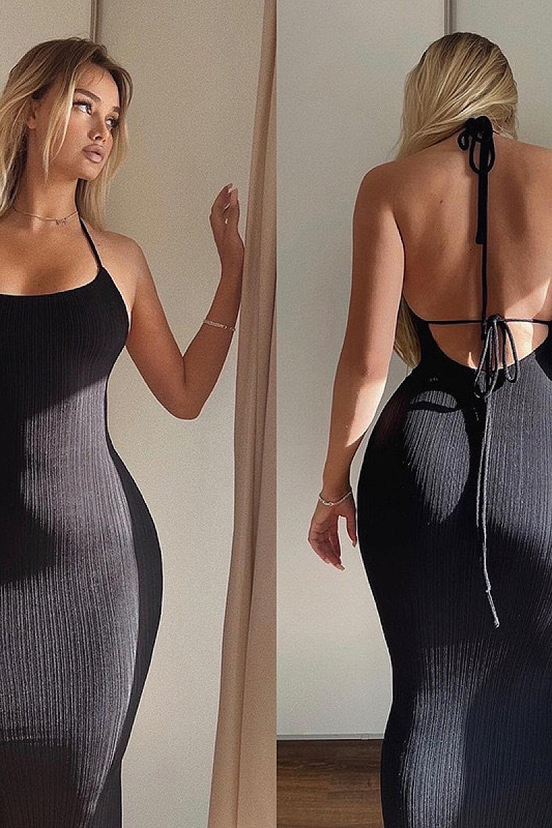Stylish Sleeveless Mermaid Dress for Women