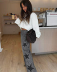 Fashionable Loose Straight Leg Jeans for Women