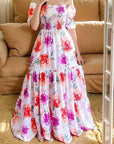 2025 Spring Summer Elegant Floral Dress