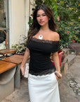 Chic Lace Patchwork Summer T-Shirt