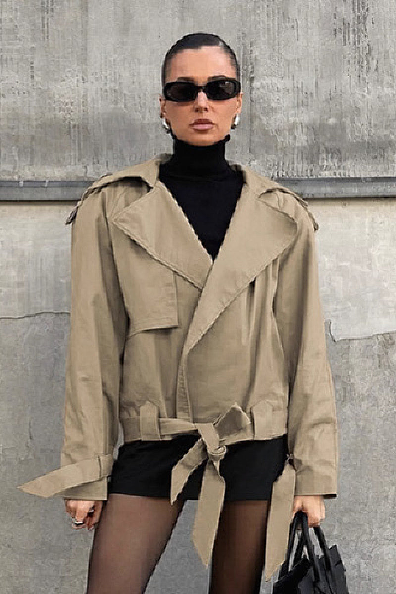 Chic Casual Trench Coat for Women