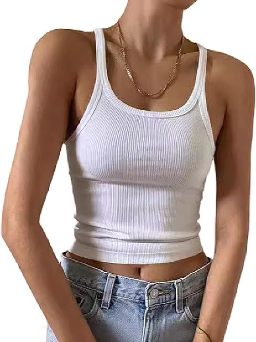 Summer Women's Crop Tank Top - Stylish and Trendy
