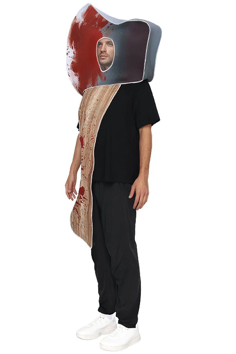 Halloween Stage Costume with Bloody Axe