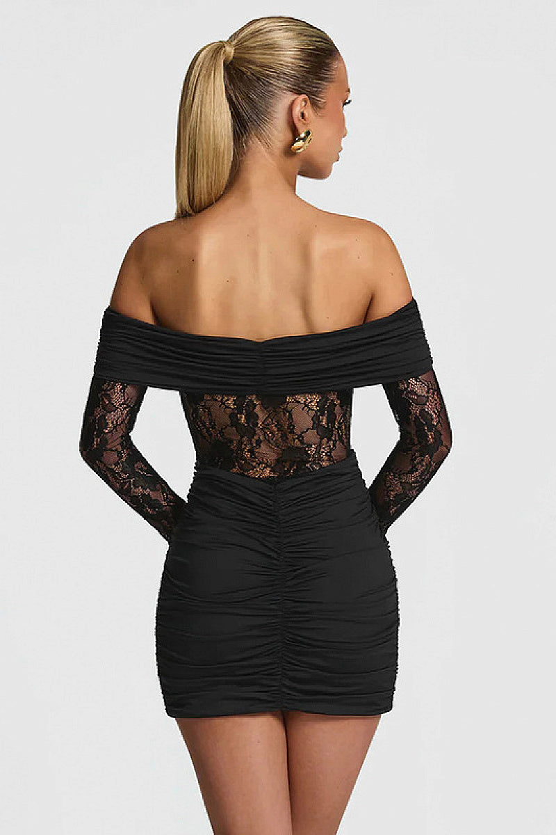Summer Chic Halter Lace Long Dress
