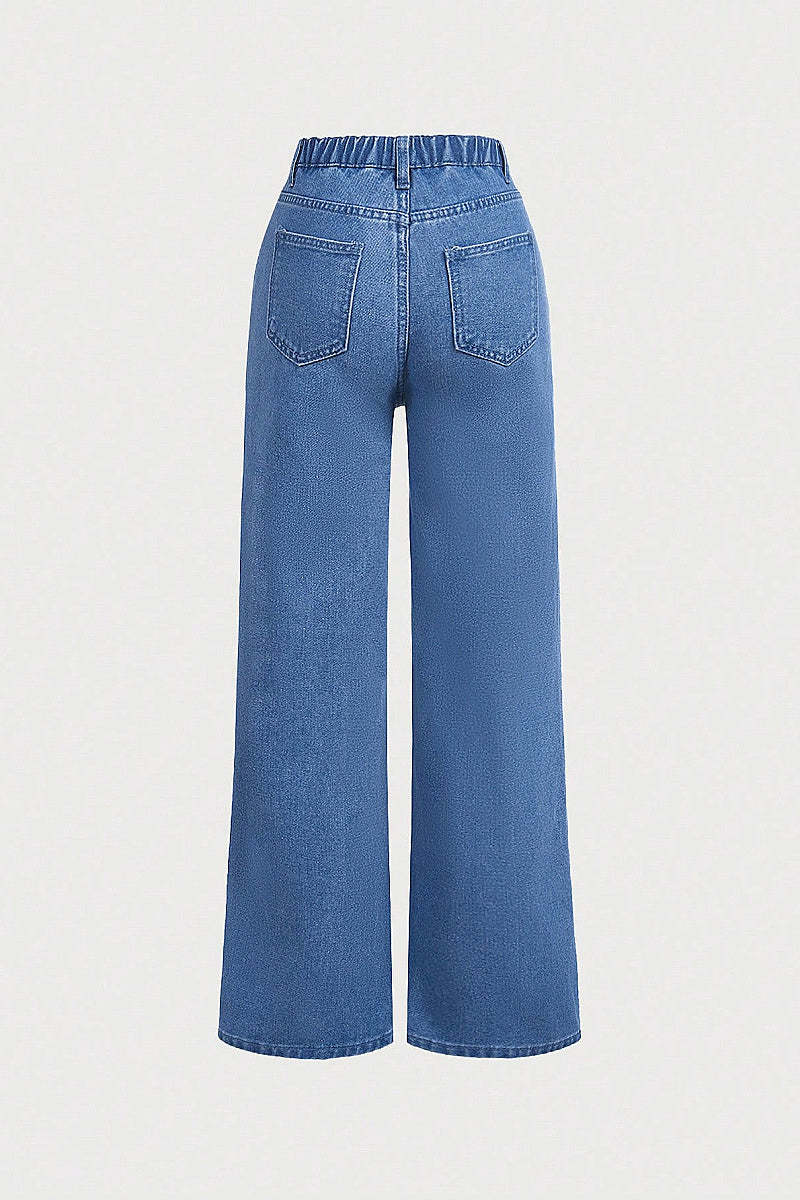 Trendy Wide Leg Jeans for Kids