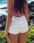 Summer Women's Slim Fit Lace Shorts