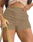 High-Waisted Casual Shorts for Women