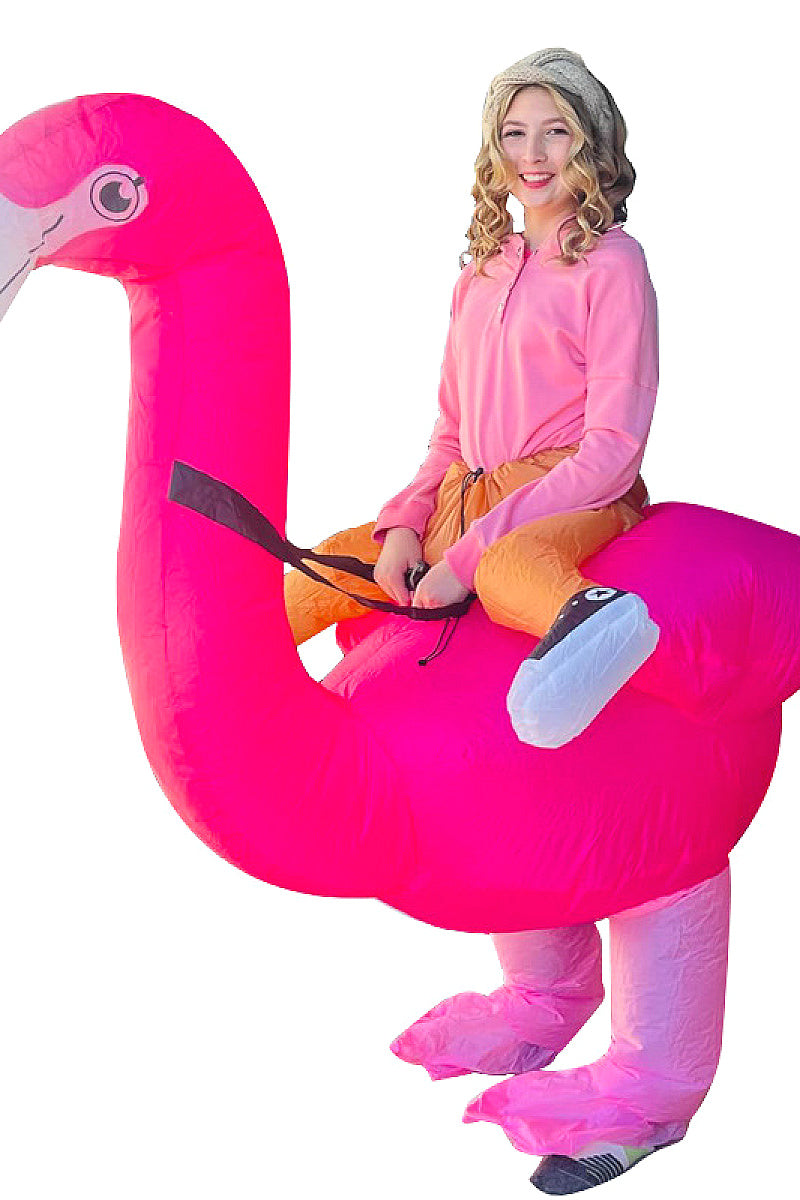 Flamingo Inflatable Costume for Parties