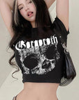 Trendy Short Sleeve Crop Top for Women