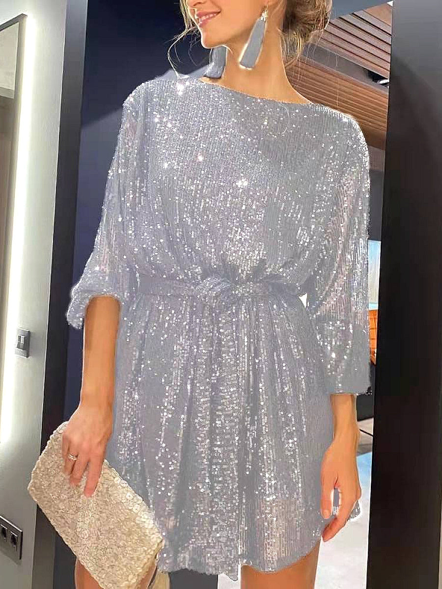 2026 Sparkling Sequin Dress for Parties