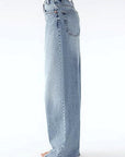 Y2K Casual Fashion Wash Straight Leg Jeans