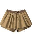 HeyHenry Summer Pleated A-Line Skirt for Women