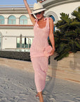 Fashionable U-Neck Bodycon Dress for Women