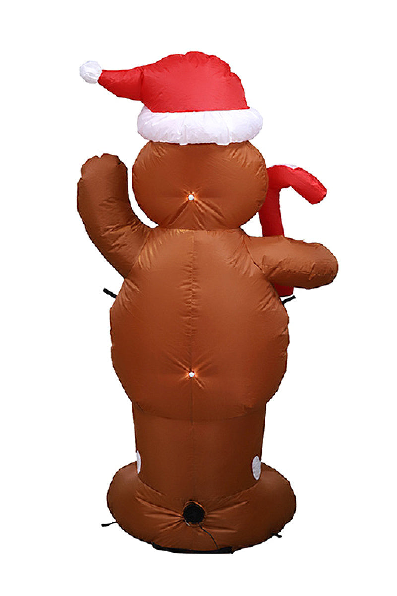 Christmas Outdoor Inflatable Gingerbread Man Decoration