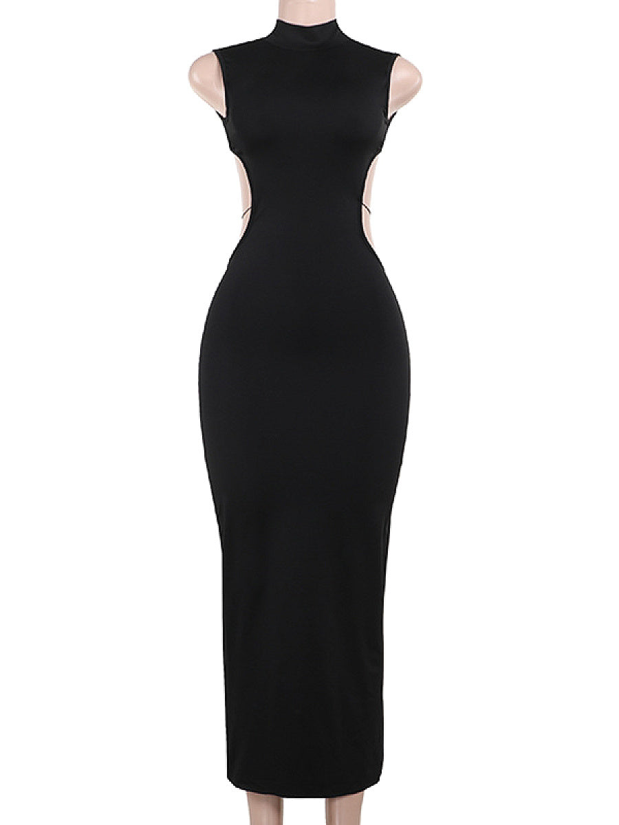 Sexy Backless Bowknot Dress for Women