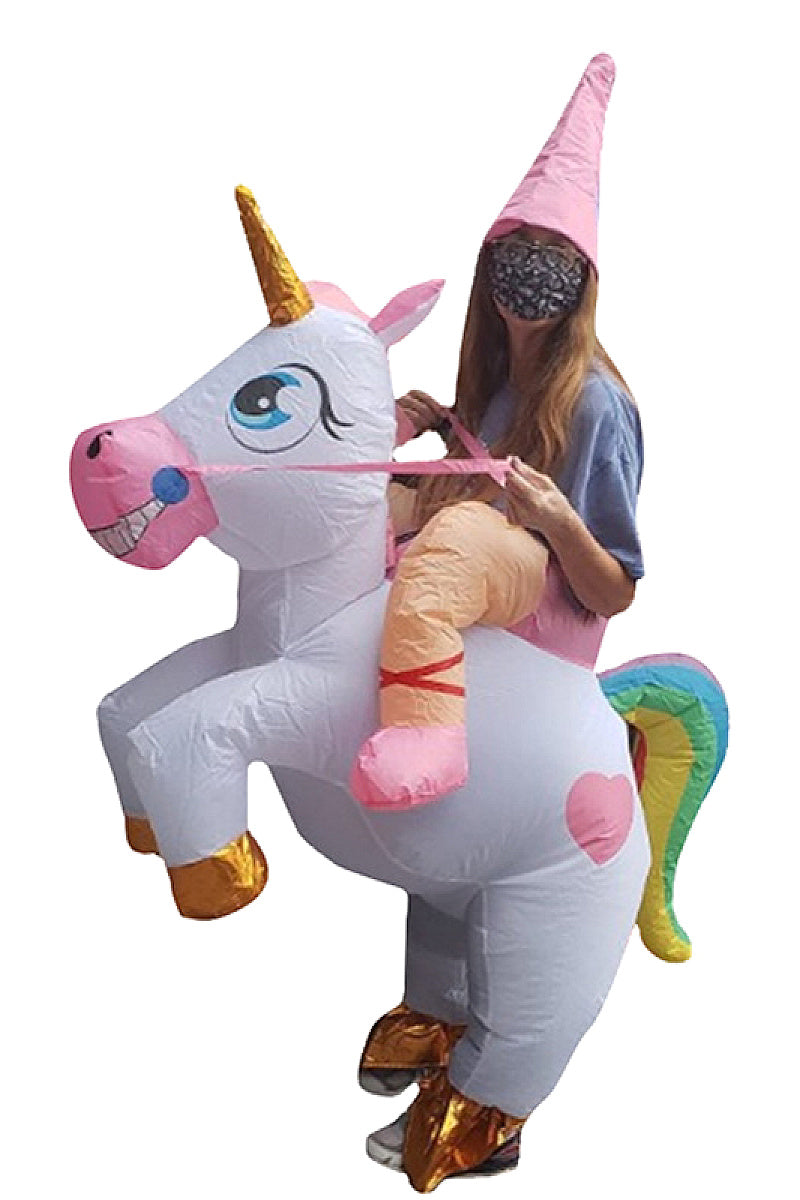 Halloween Unicorn Inflatable Costume for Parties