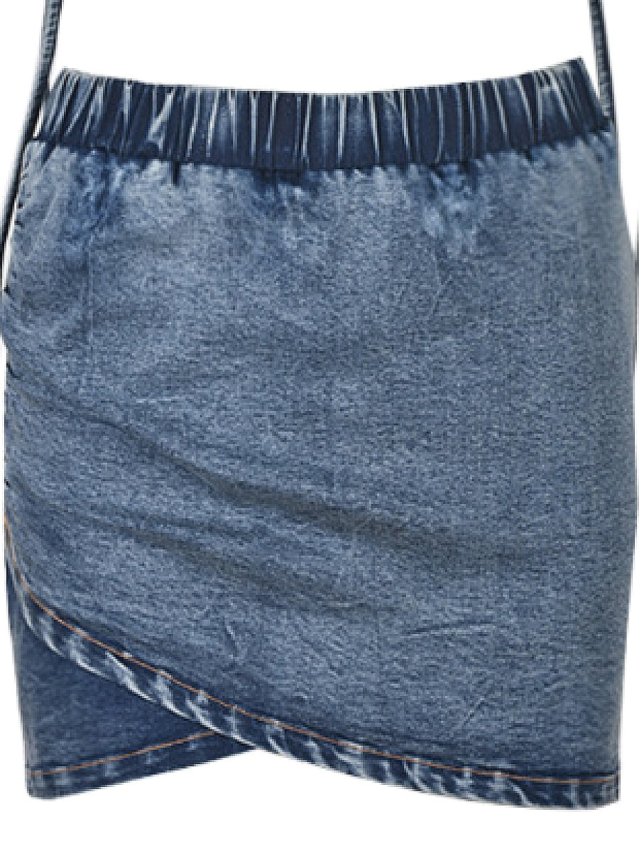Stylish Denim Two-Piece Set for Women