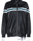 Vintage Black Street Style Jacket for Women