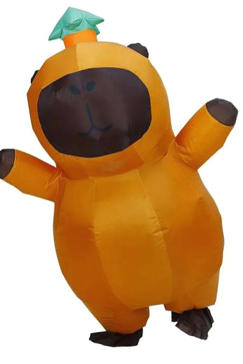 Cute Inflatable Capybara Costume for Parties