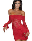Summer Chic Halter Lace Long Dress