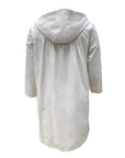 Casual Long Sleeve Hooded Windbreaker for Plus Size Women
