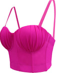 Chic Backless Strap Top with Ruffles