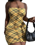 Summer Casual Strappy Bodycon Dress