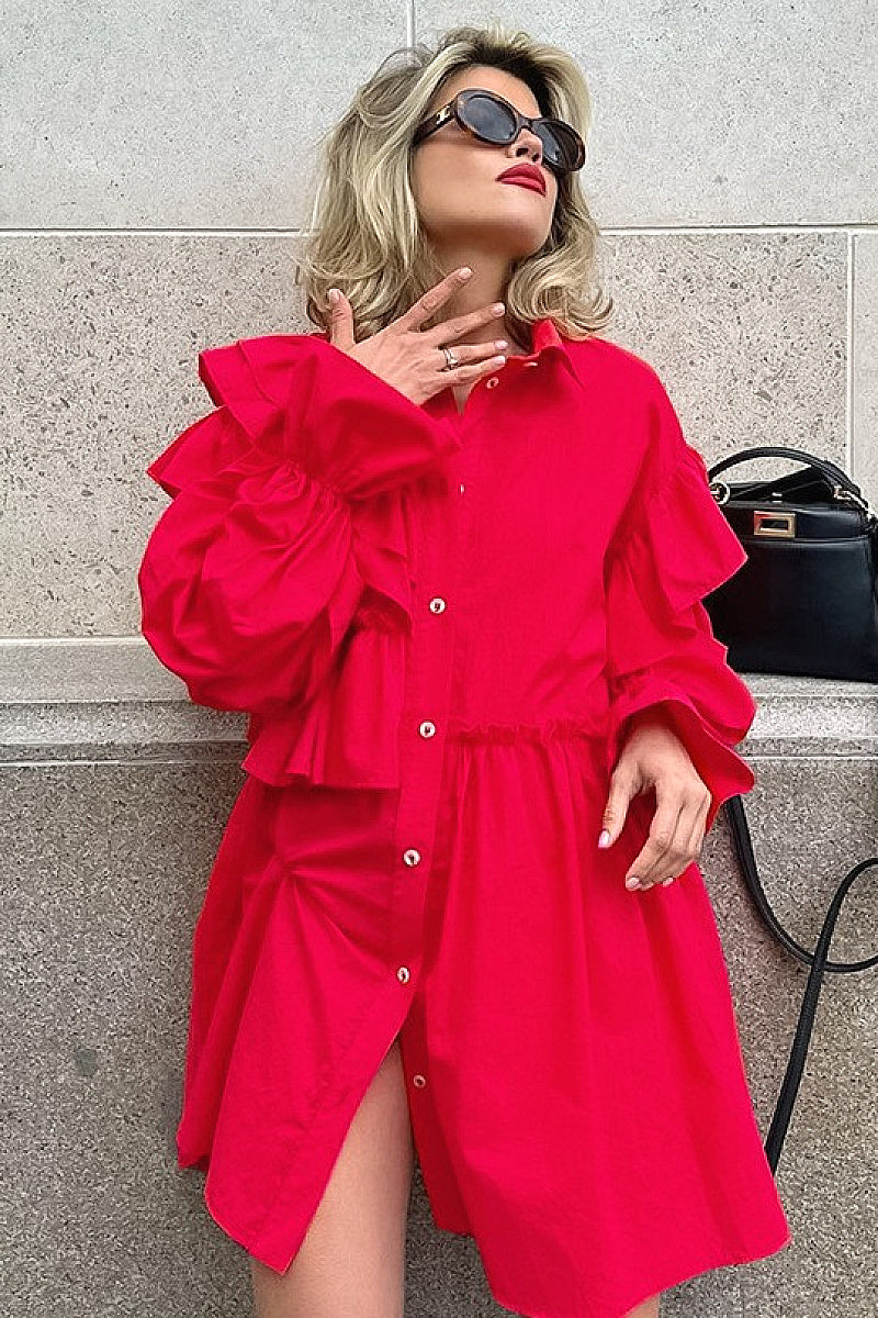 Casual Loose Doll Dress for Spring and Summer