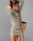 Autumn Vintage Style Polo Dress for Women