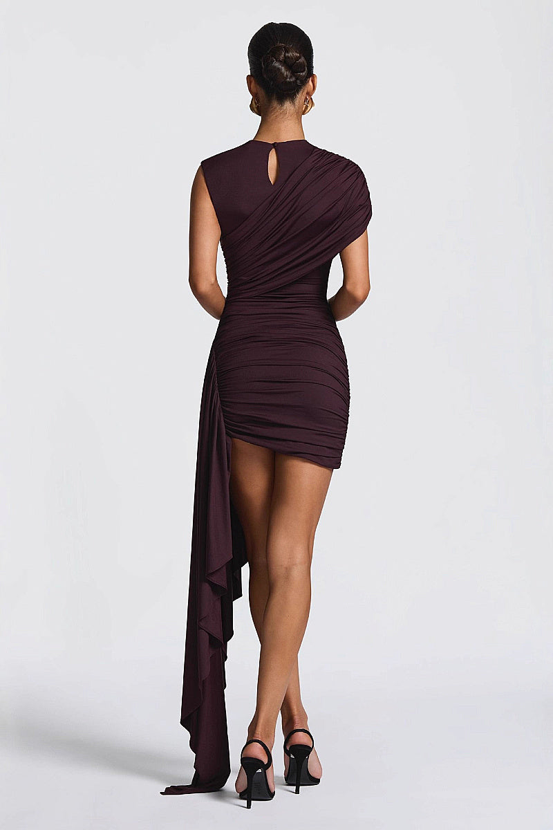 Fashionable Sleeveless Irregular Dress for Women