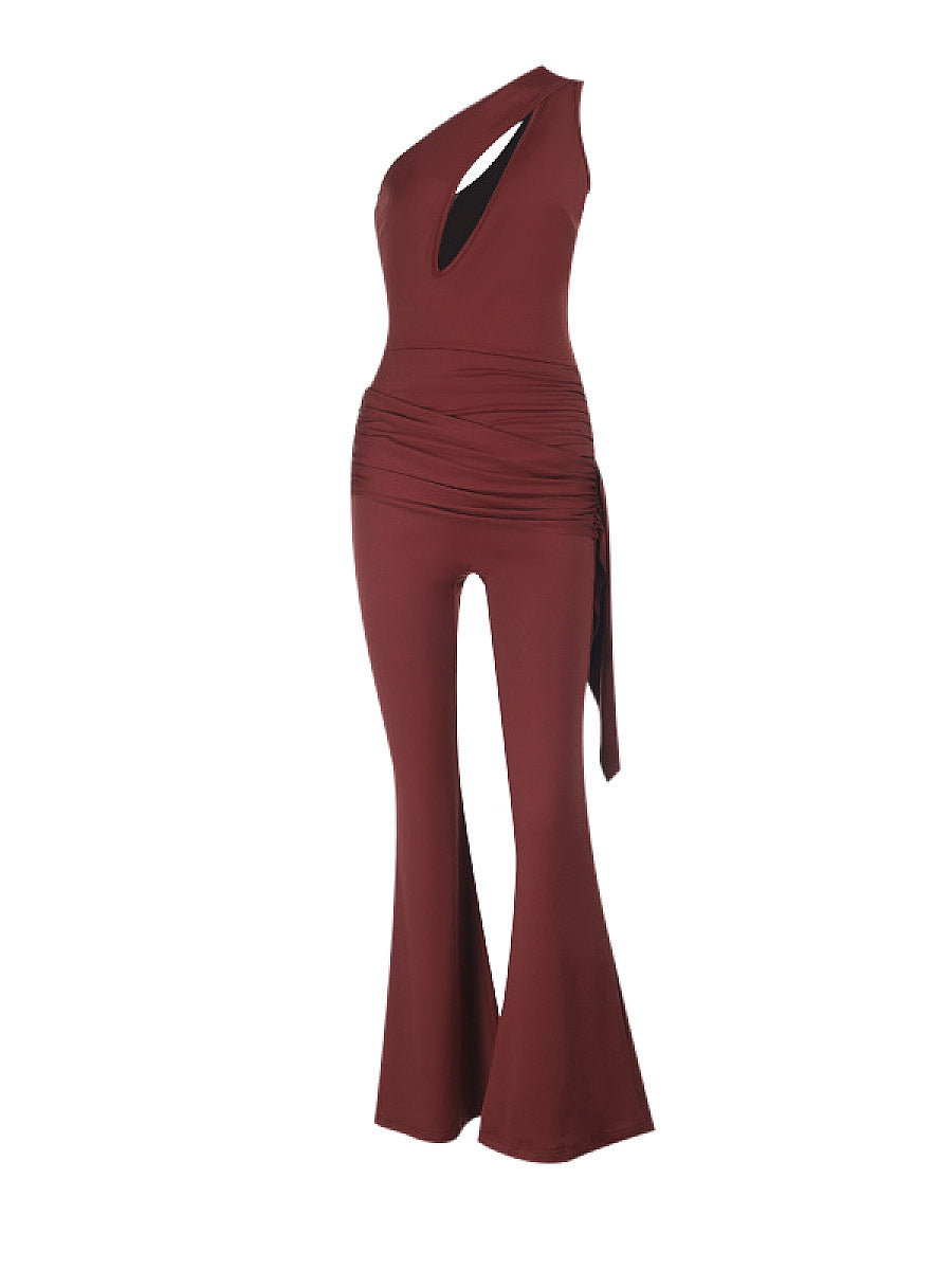 Trendy Sports Casual One-Piece Jumpsuit