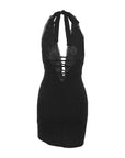 Fashionable Sexy Hollow Back Bodycon Dress