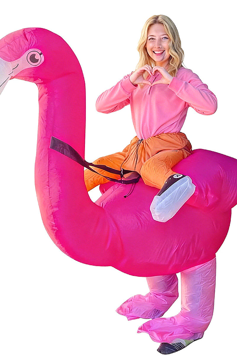 Flamingo Inflatable Costume for Parties