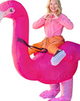 Flamingo Inflatable Costume for Parties