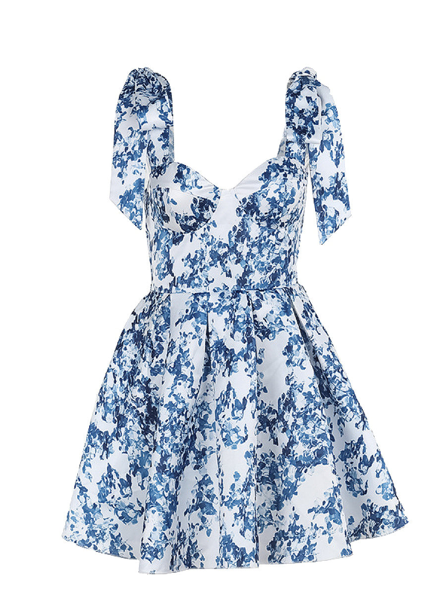 Summer Sexy Floral A-Line Dress for Women