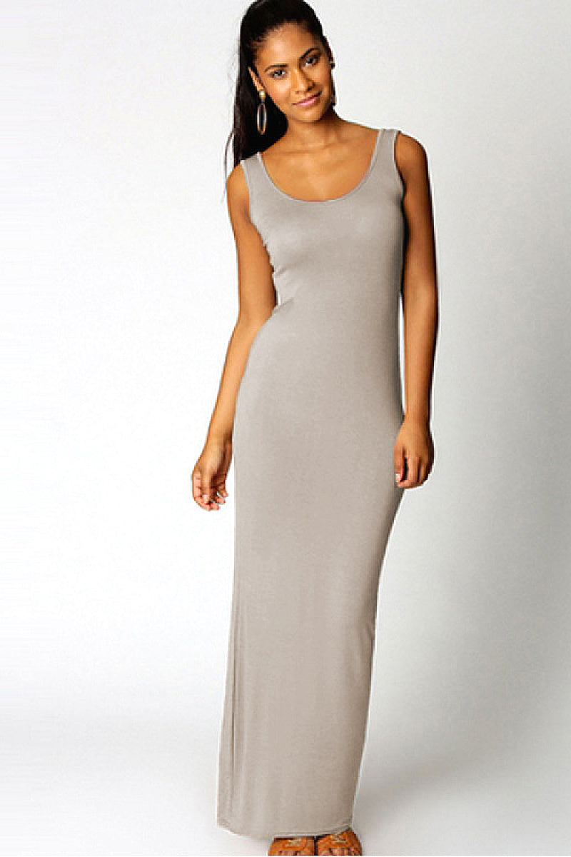 Elegant Summer Casual Sleeveless Maxi Dress